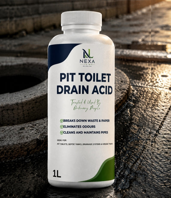 Nexa Living Pit Toilet & Drain Acid