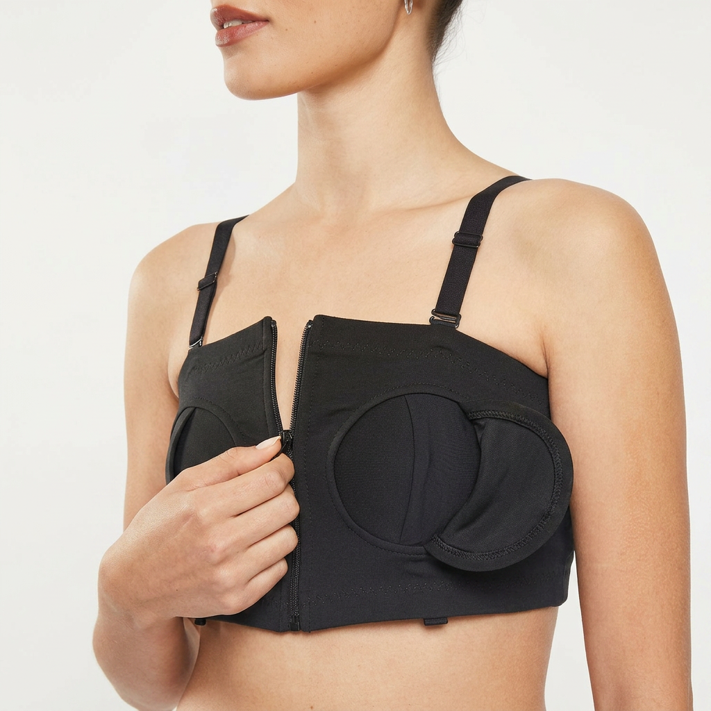 Nursing pillow + Reusable Breast pads (x4) +  Hands-free pumping bra
