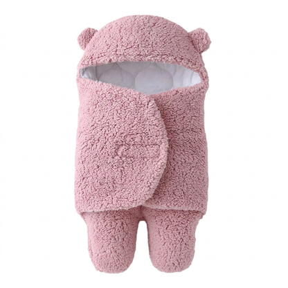 Swaddle blanket + Sleep sack (0-6 months) + White noise machine + Warm amber night light