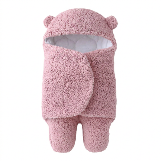 Swaddle blanket + Sleep sack (0-6 months) + White noise machine + Warm amber night light