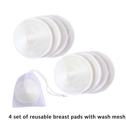 Nursing pillow + Reusable Breast pads (x4) +  Hands-free pumping bra